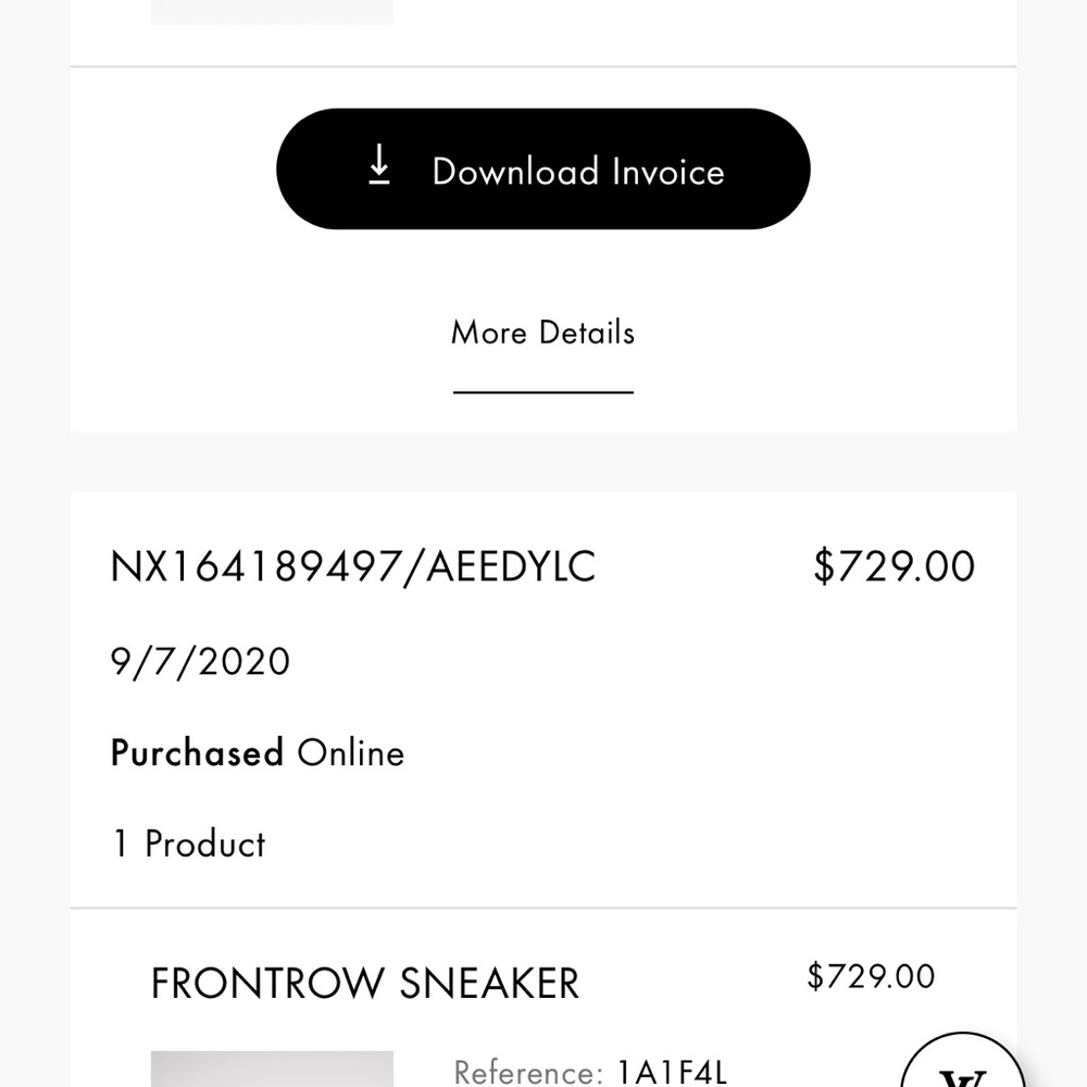 Louis Vuitton Frontrow Sneakers